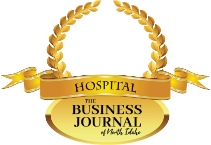 Best Hospital badge - The Business Journal of North Idaho 2026