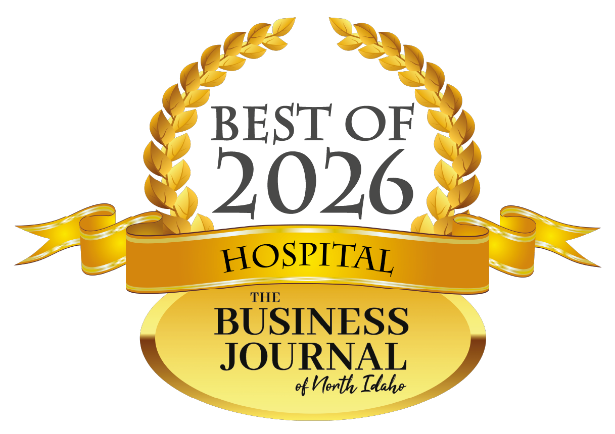 Best Hospital badge - The Business Journal of North Idaho 2026